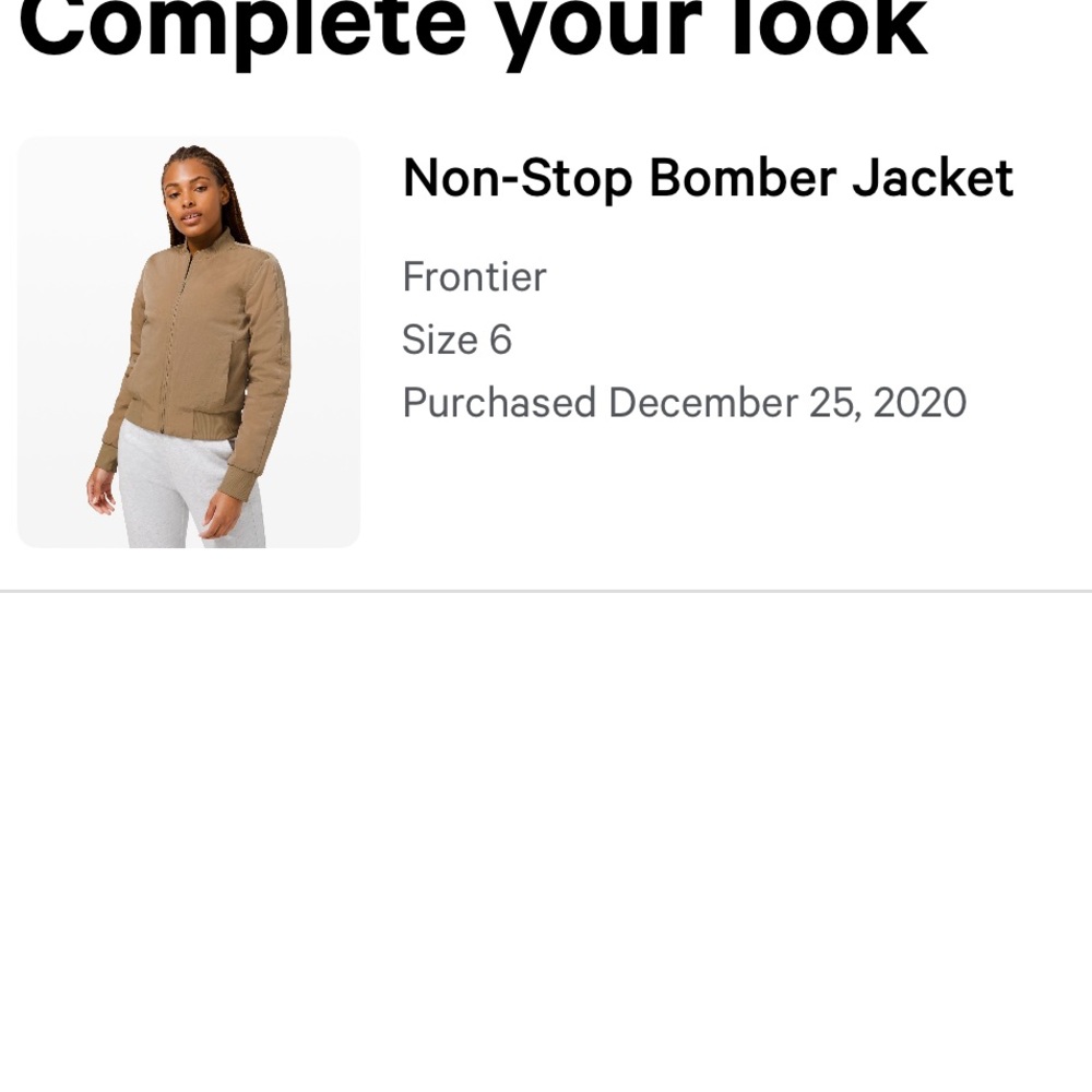Lululemon Jacket